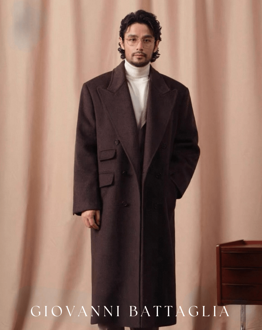 „L'Eccellenza“ | 880g Heavyweight Chesterfield Wollmantel | im neapolitanischen Stil - Giovanni Battaglia