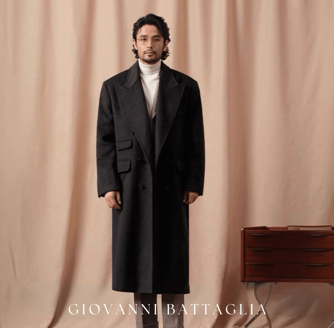 „L'Eccellenza“ | 880g Heavyweight Chesterfield Wollmantel | im neapolitanischen Stil - Giovanni Battaglia