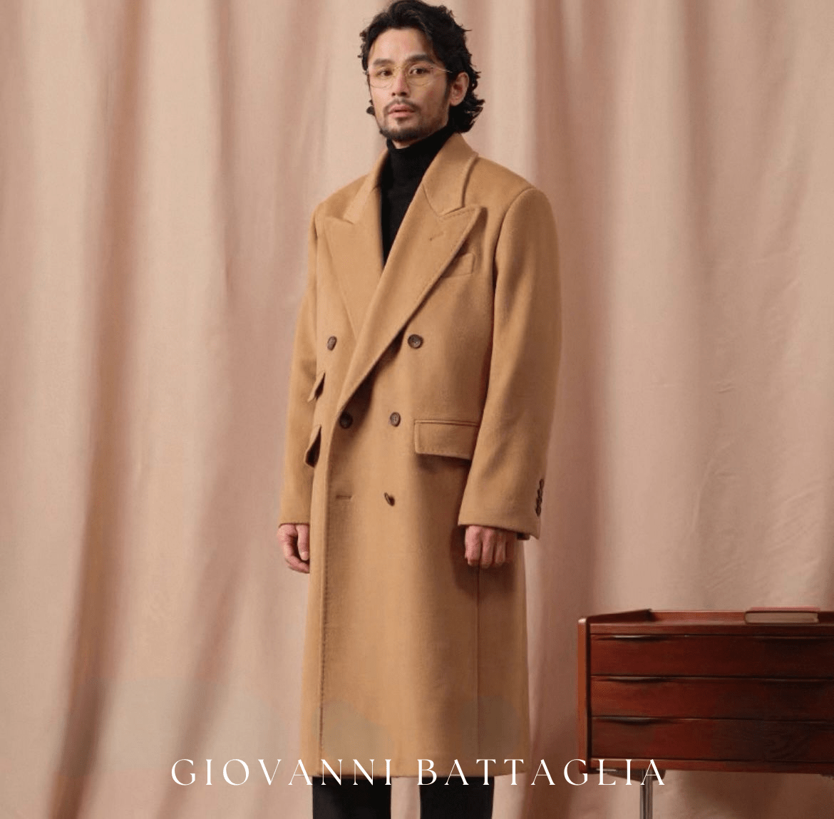 „L'Eccellenza“ | 880g Heavyweight Chesterfield Wollmantel | im neapolitanischen Stil - Giovanni Battaglia