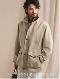 „L’Eredità“ | 330g Vintage Jagdjacke | 100% Brushed Cavalry Twill - Giovanni Battaglia
