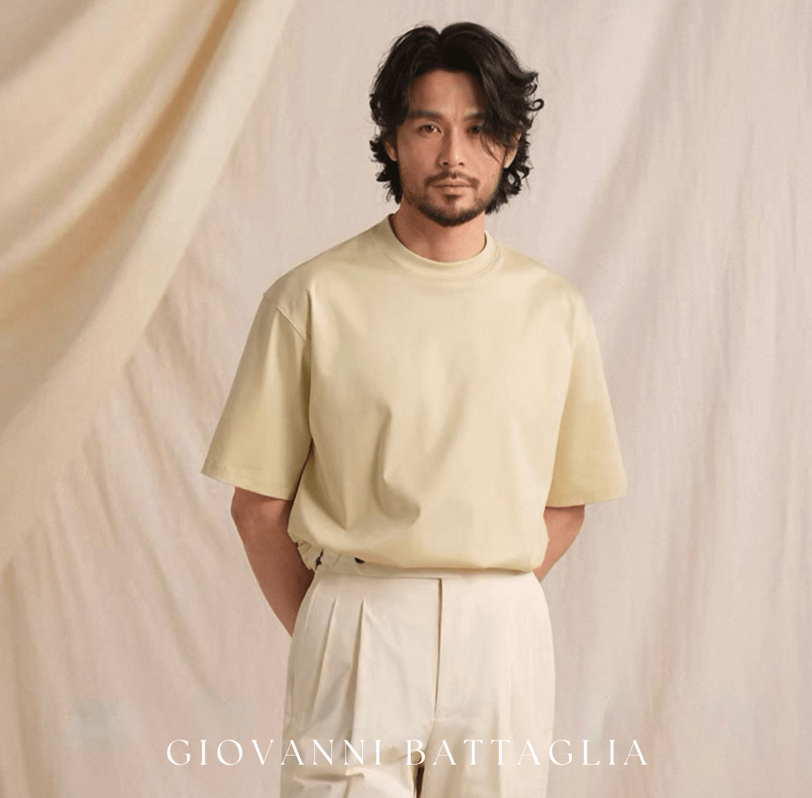„L'Essenziale“ | Zertifizierte Supima® Baumwolle | 60S Heavy T-Shirt - Giovanni Battaglia