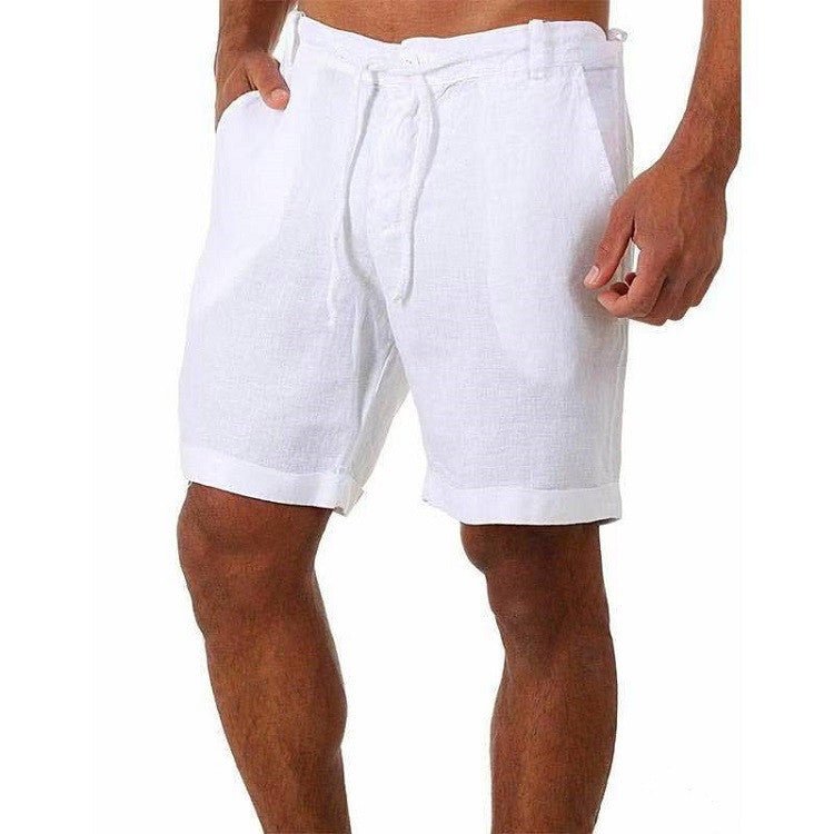 Linen Shorts - Giovanni Battaglia