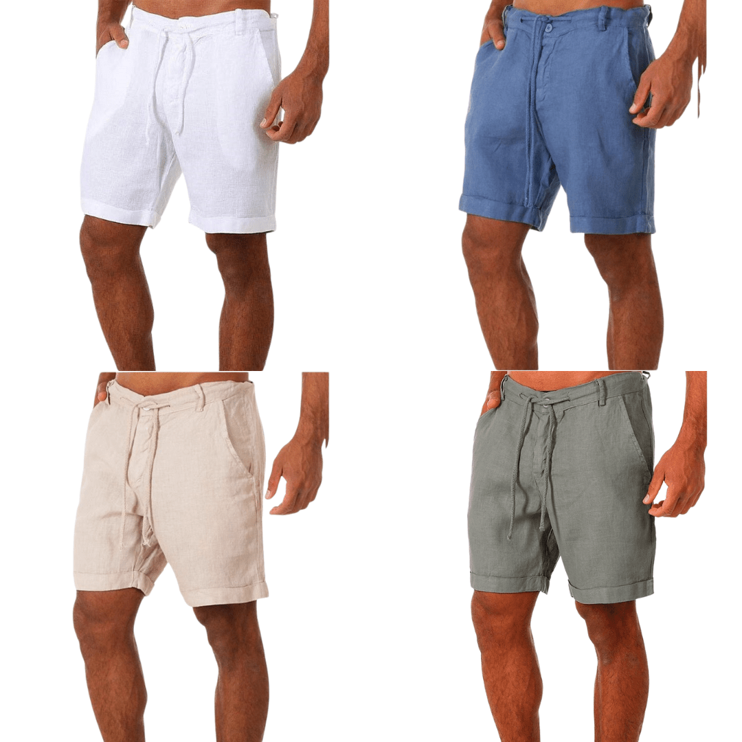 Linen Shorts - Giovanni Battaglia