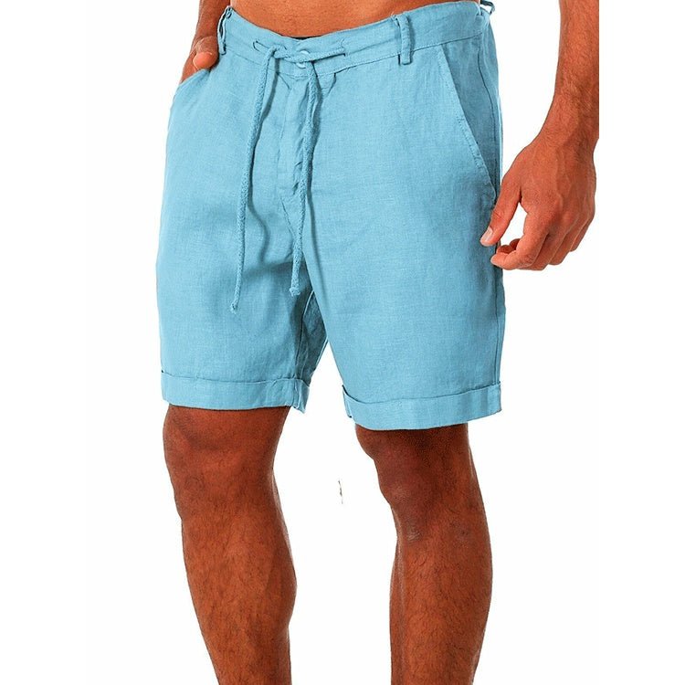 Linen Shorts - Giovanni Battaglia