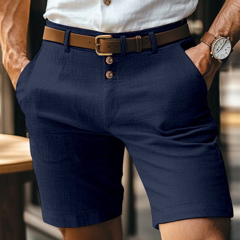 Linen Yacht Shorts - Giovanni Battaglia