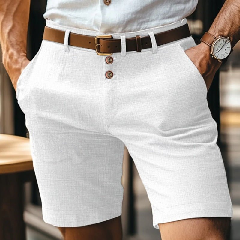 Linen Yacht Shorts - Giovanni Battaglia