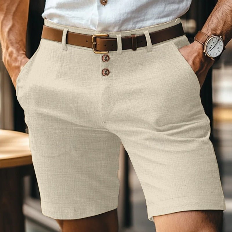 Linen Yacht Shorts - Giovanni Battaglia
