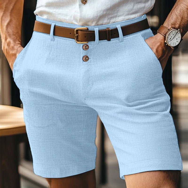 Linen Yacht Shorts - Giovanni Battaglia