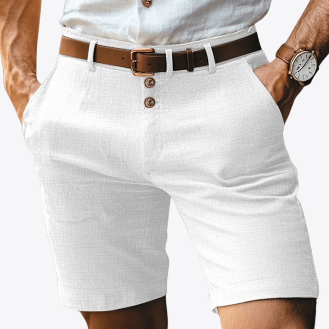 Linen Yacht Shorts - Giovanni Battaglia