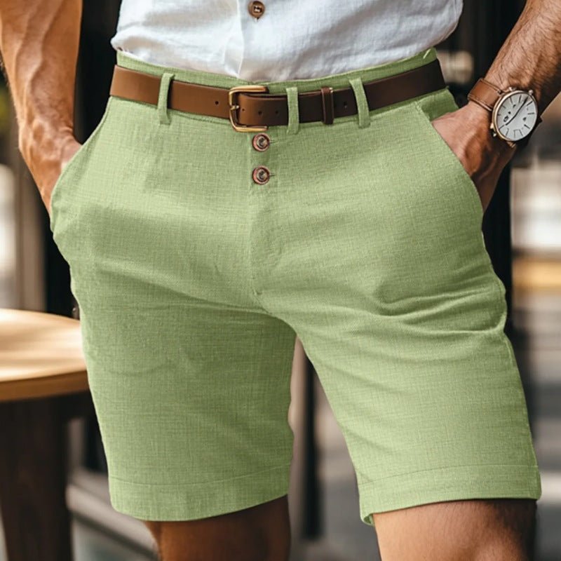 Linen Yacht Shorts - Giovanni Battaglia