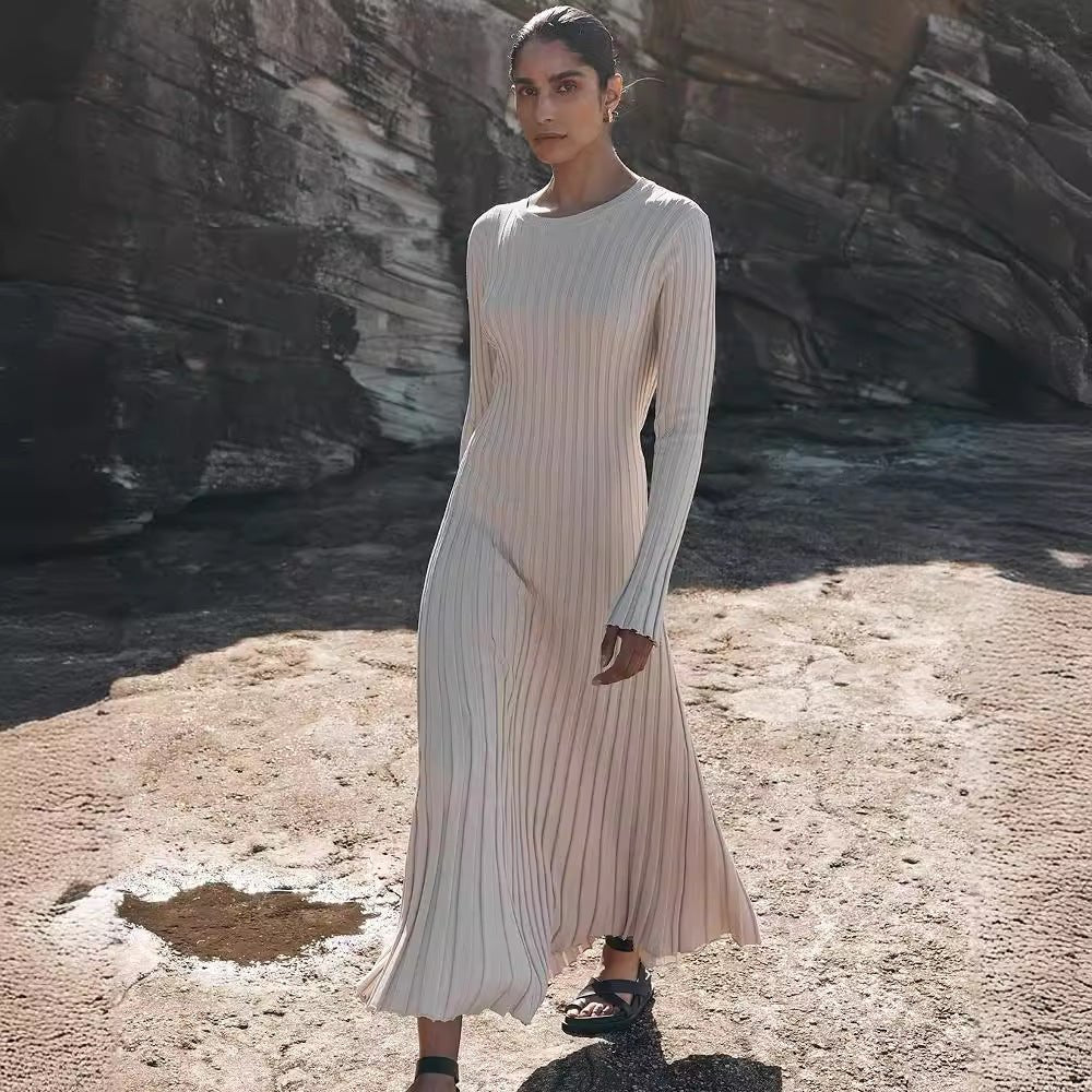 Long Pleated Dress - Giovanni Battaglia