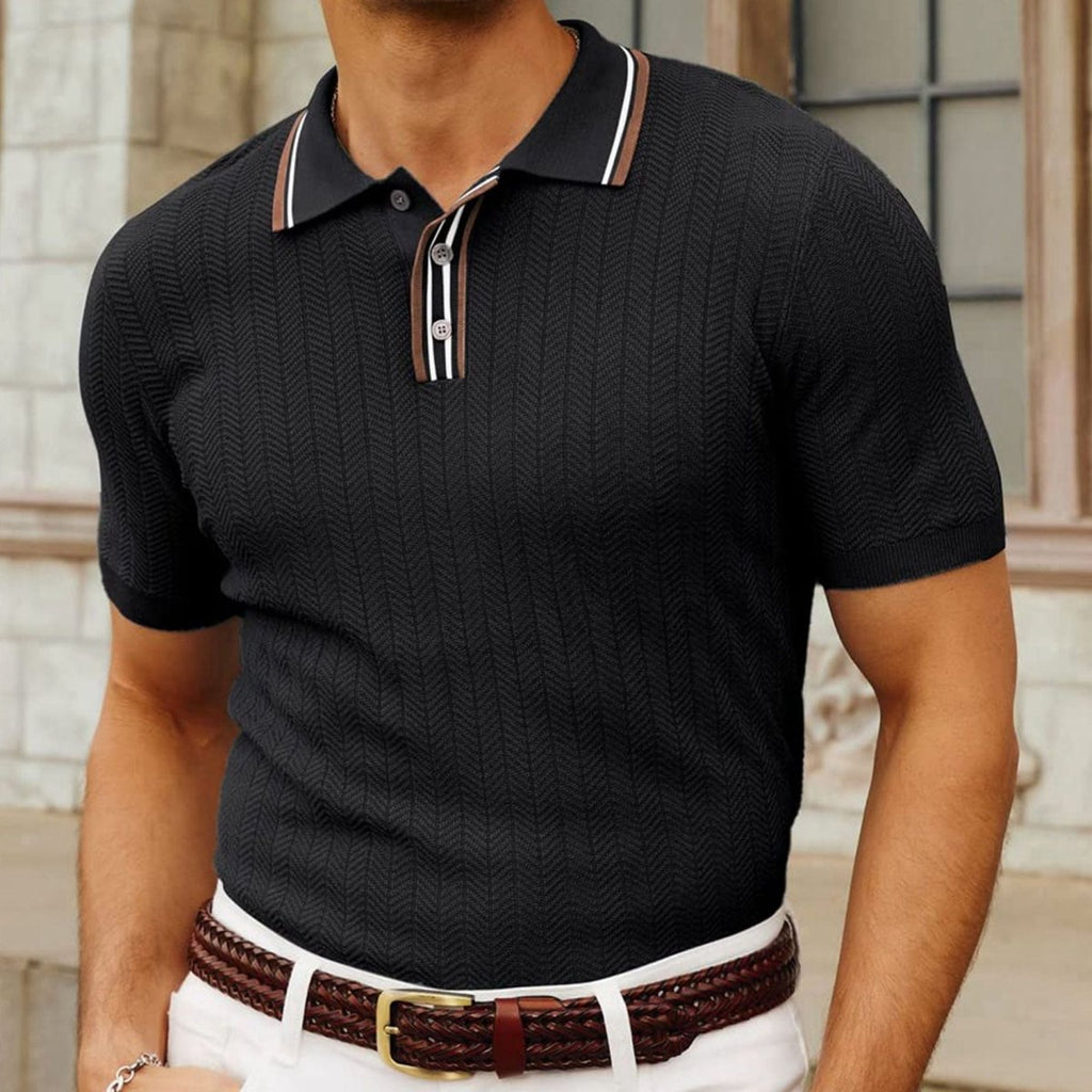 Lunaro Ribbed Short Sleeve - Giovanni Battaglia
