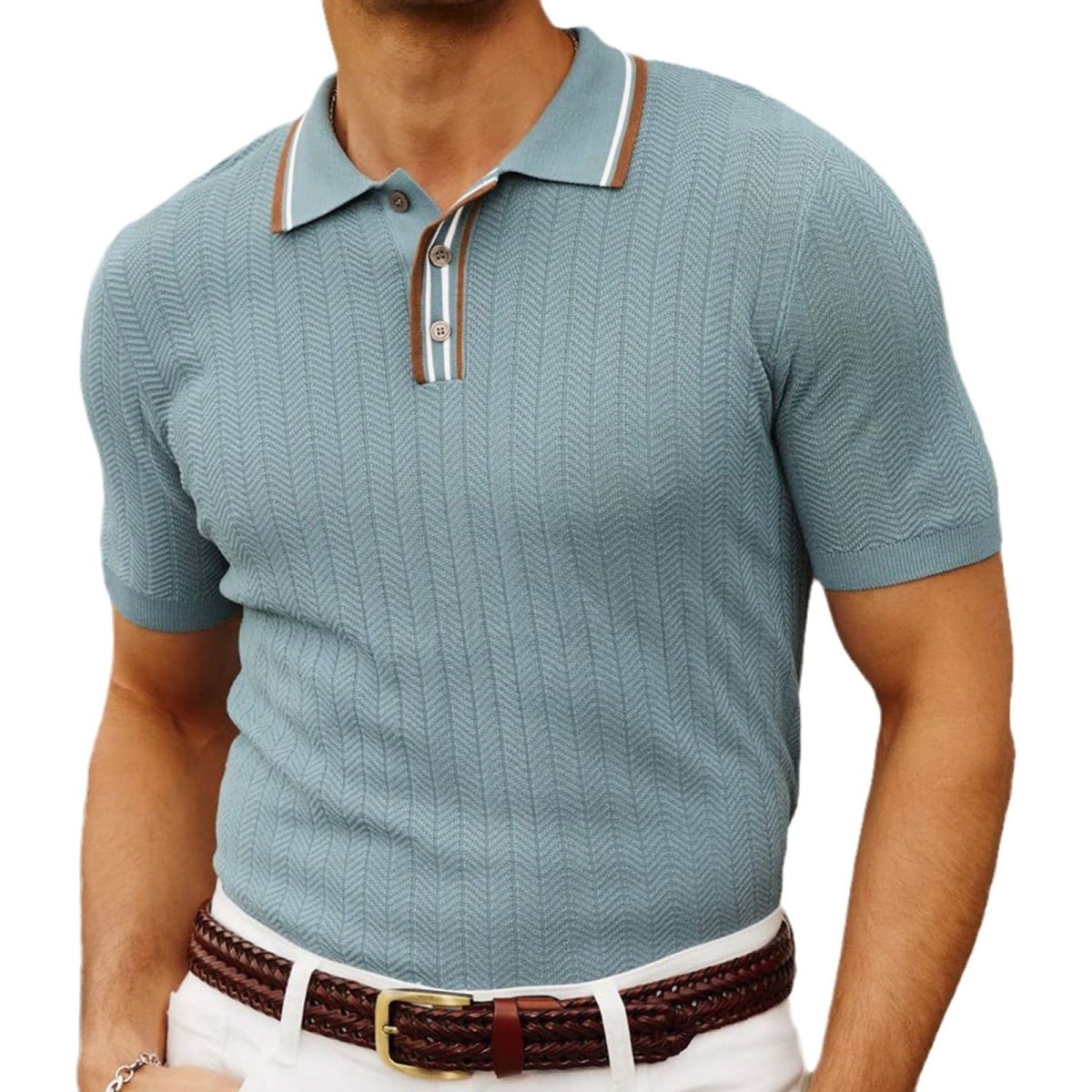 Lunaro Ribbed Short Sleeve - Giovanni Battaglia