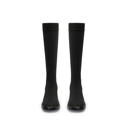 Mademoiselle Knee-High Sock Boots MALOVE MZ