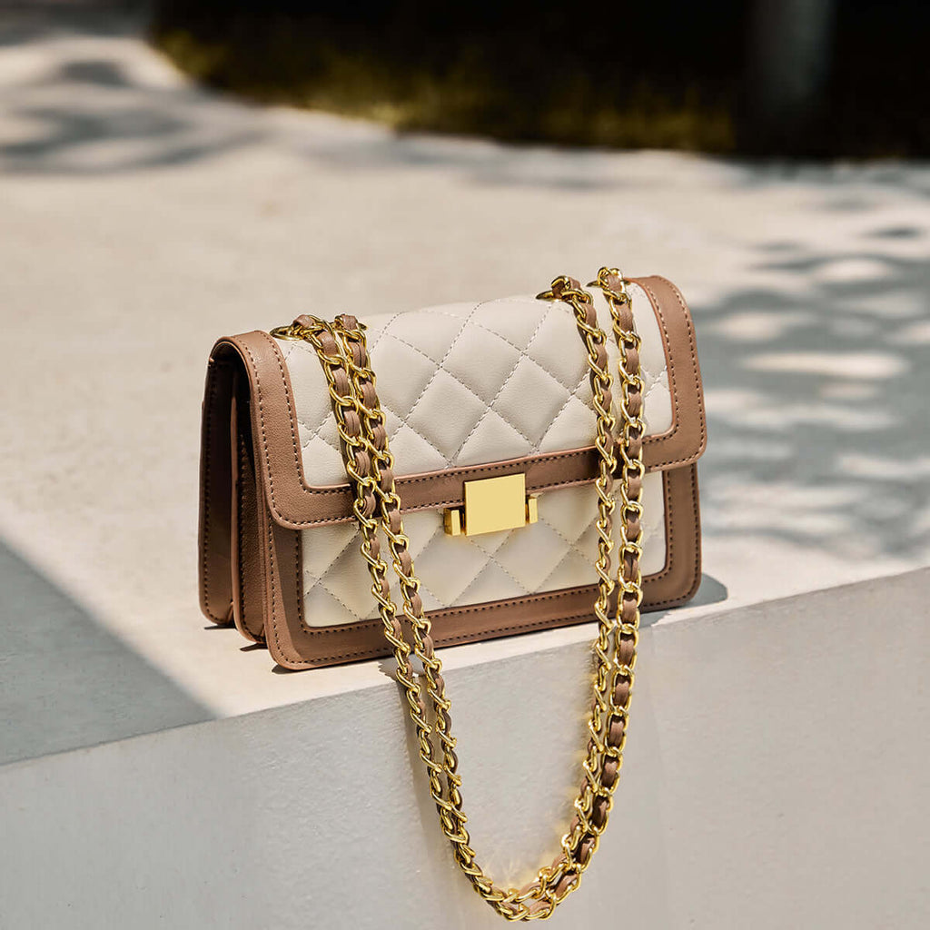 „Milano“ – Schrägträger - Kettentasche | Couture - Design - Giovanni Battaglia