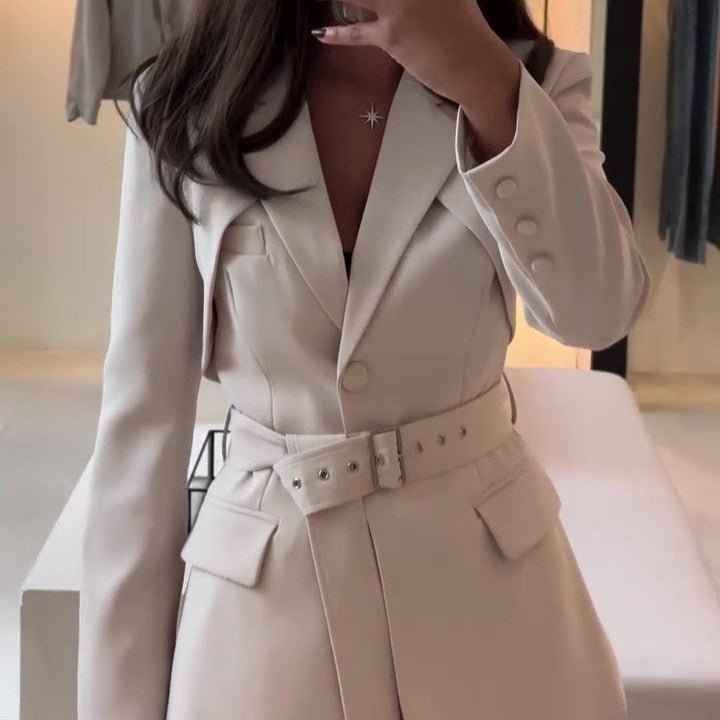 Natalia Belted Blazer - Giovanni Battaglia