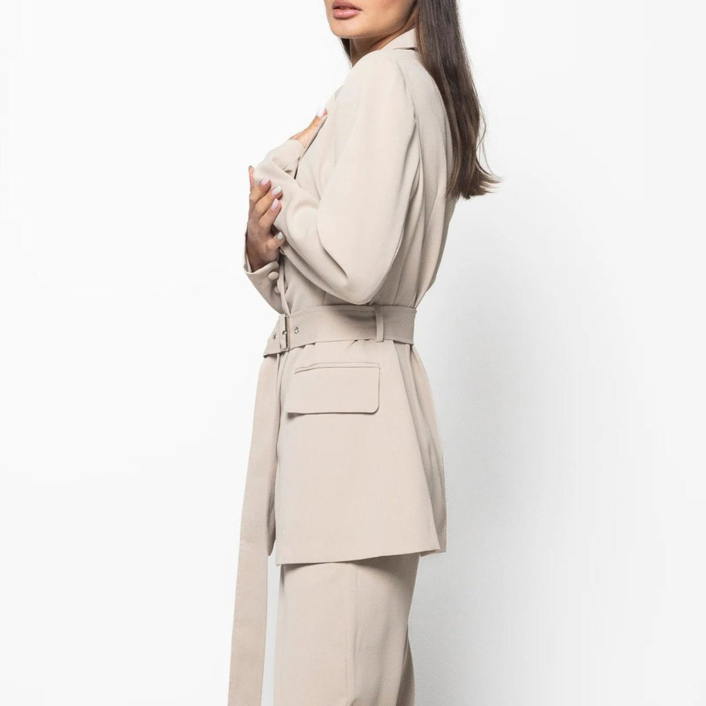 Natalia Belted Blazer - Giovanni Battaglia