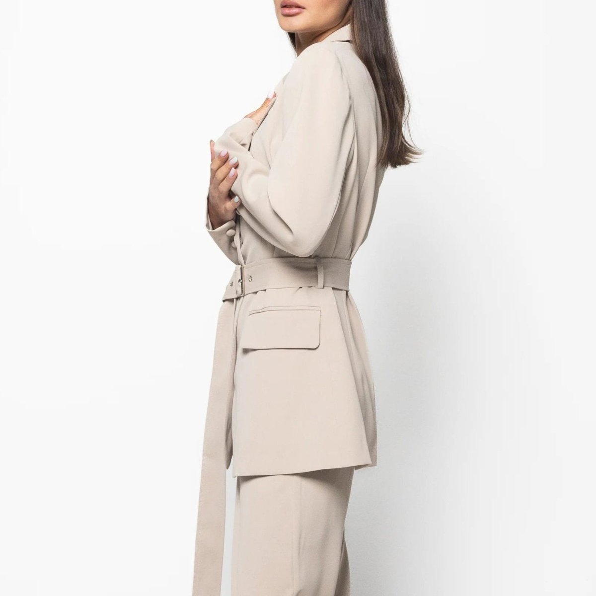 Natalia Belted Blazer - Giovanni Battaglia
