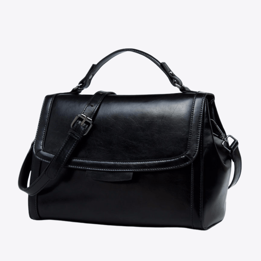 Old Fashioned Leather Shoulder Bag - Giovanni Battaglia