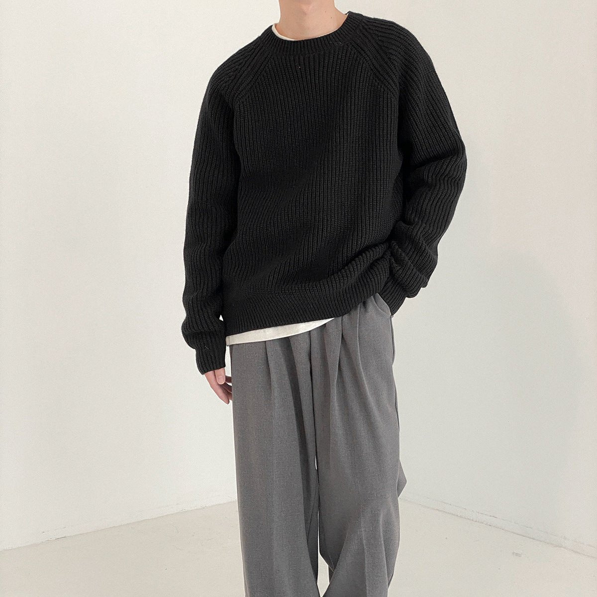 Oversized Pullover Sweater - Giovanni Battaglia