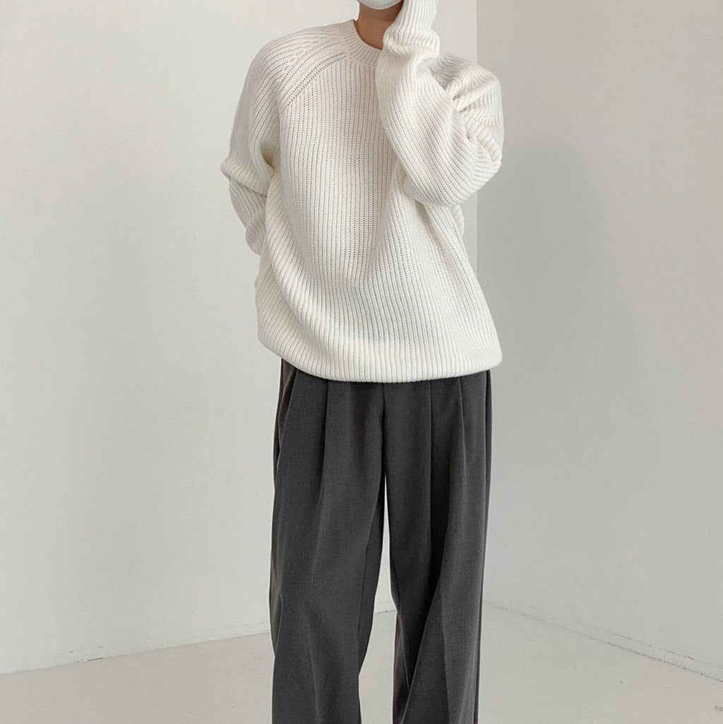 Oversized Pullover Sweater - Giovanni Battaglia