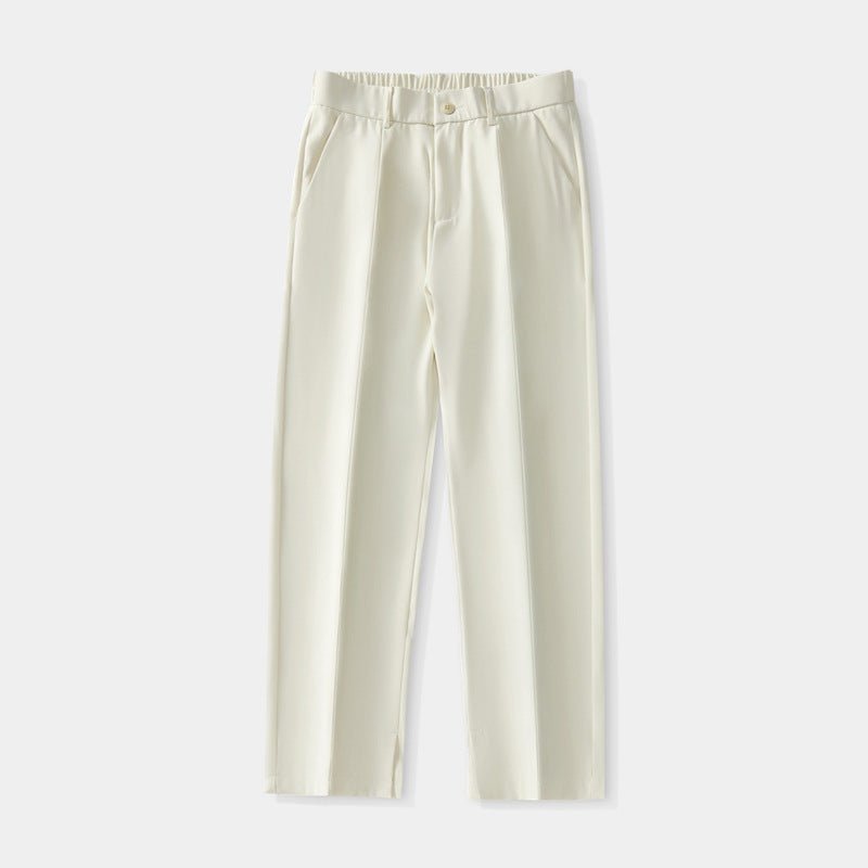 Pleated Linen Pants - Giovanni Battaglia