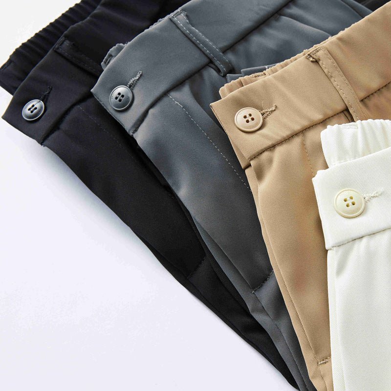 Pleated Linen Pants - Giovanni Battaglia