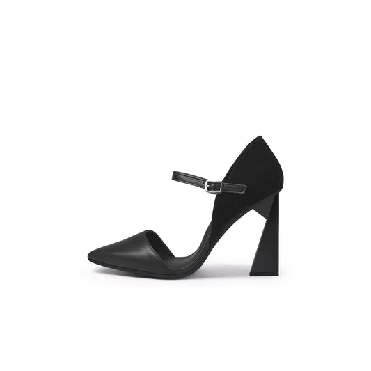 Ankle Strap Trape Heel Pumps Jady Rose