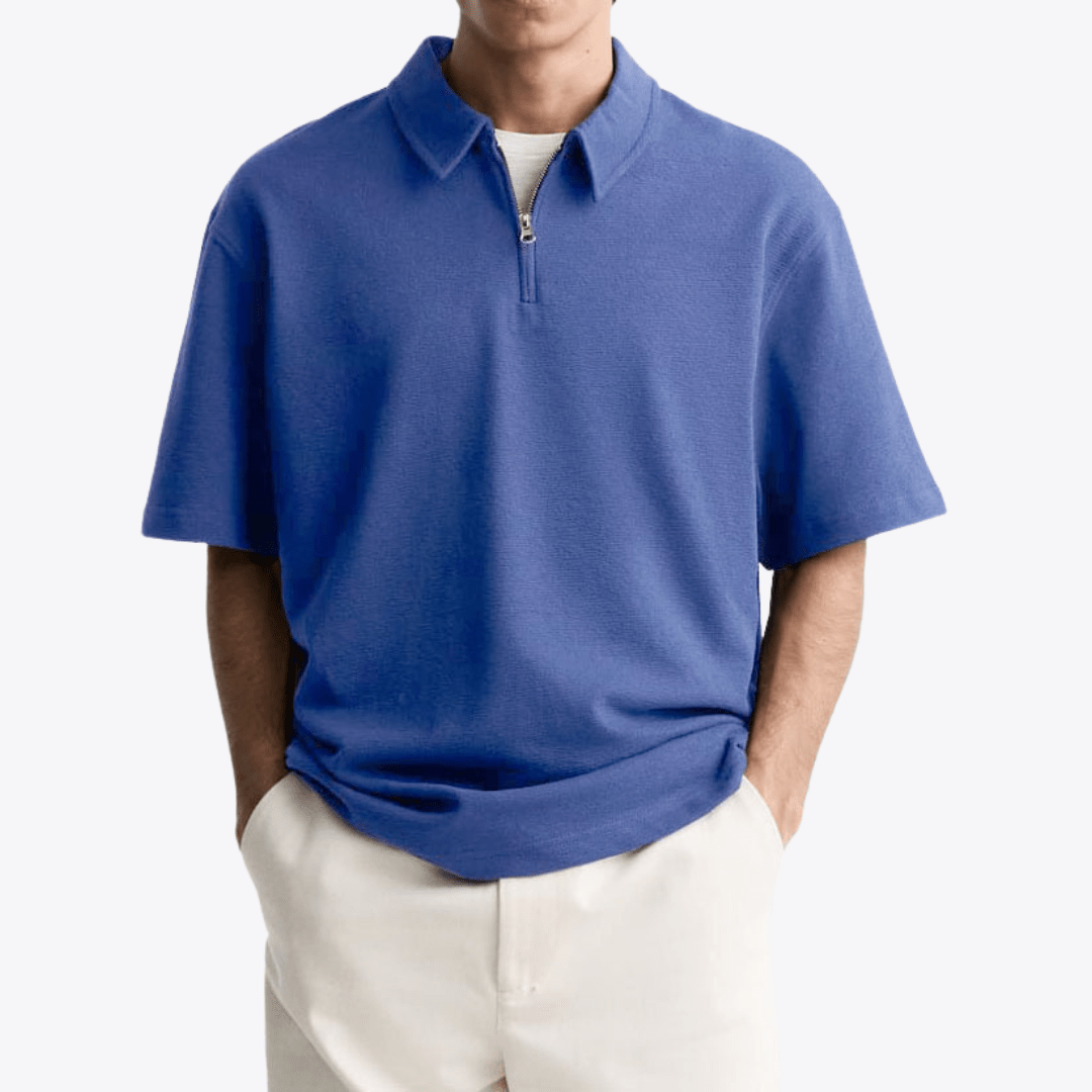 Quarter Zip - Up Polo - Giovanni Battaglia