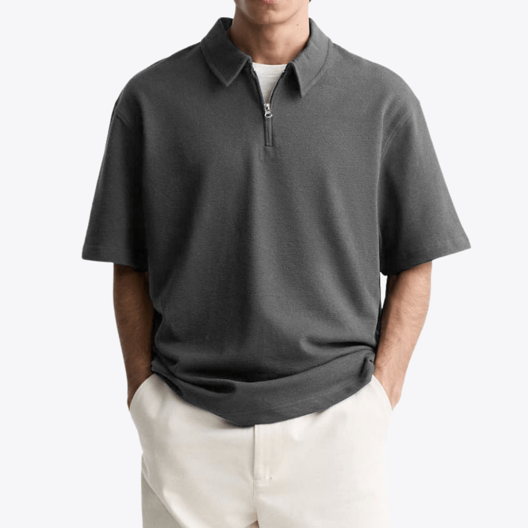 Quarter Zip - Up Polo - Giovanni Battaglia