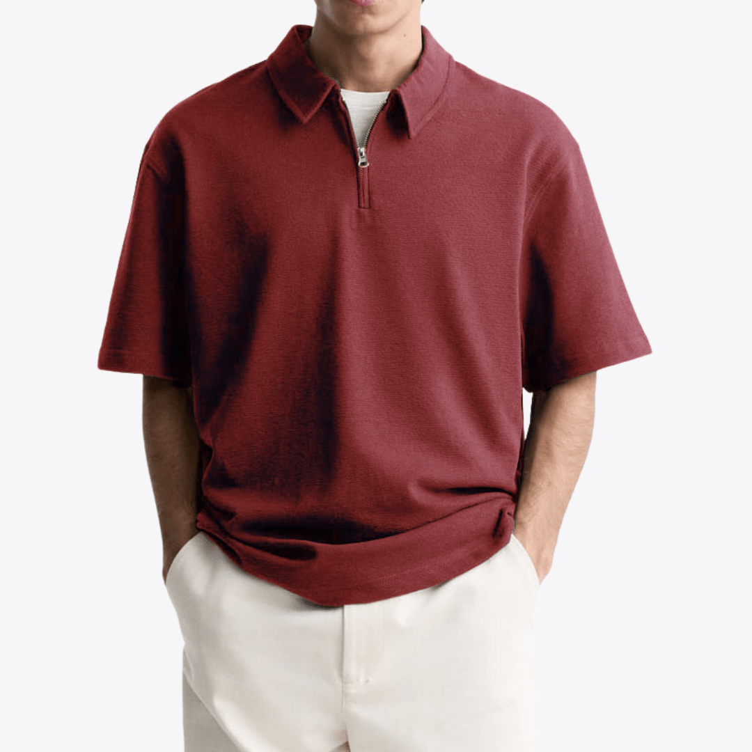 Quarter Zip - Up Polo - Giovanni Battaglia