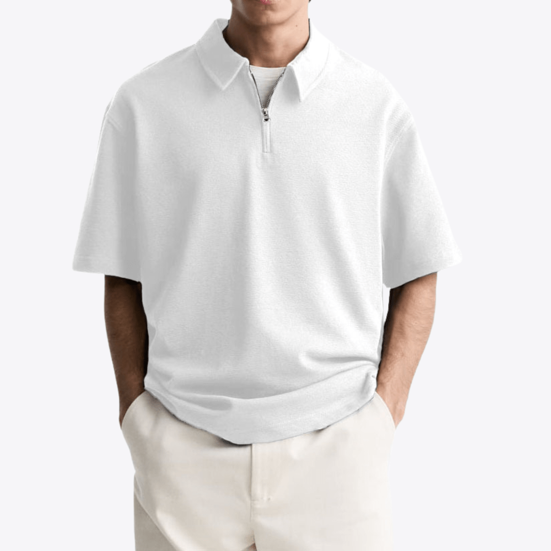 Quarter Zip - Up Polo - Giovanni Battaglia