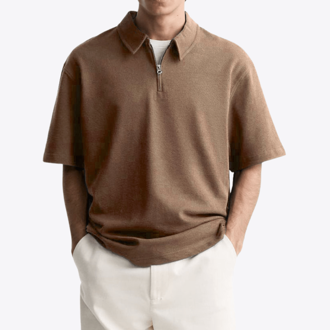 Quarter Zip - Up Polo - Giovanni Battaglia