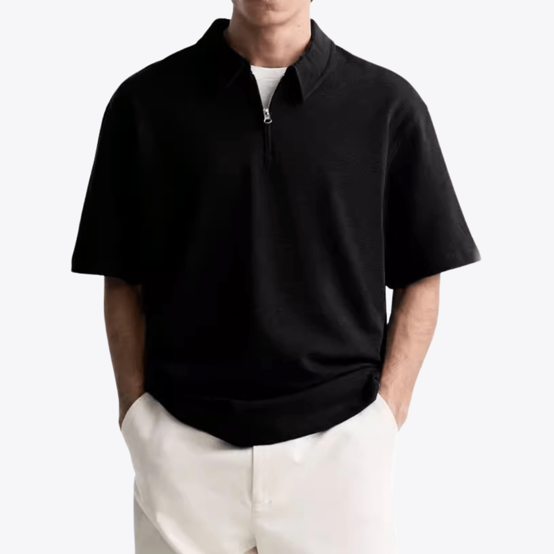 Quarter Zip - Up Polo - Giovanni Battaglia