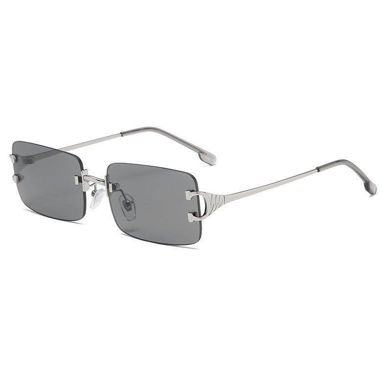 Retro Rimless Sunglasses - Giovanni Battaglia