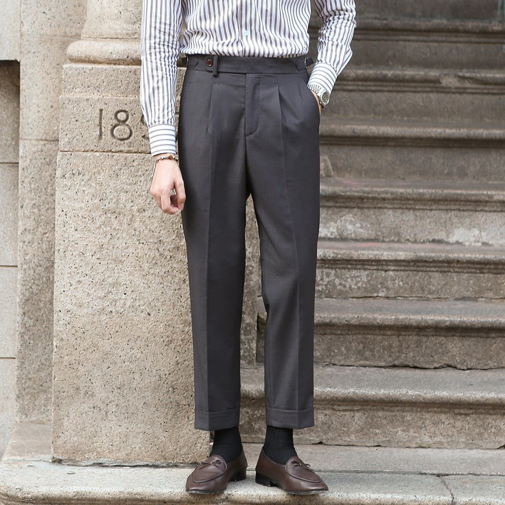 Retro Straight - Leg Pants - Giovanni Battaglia
