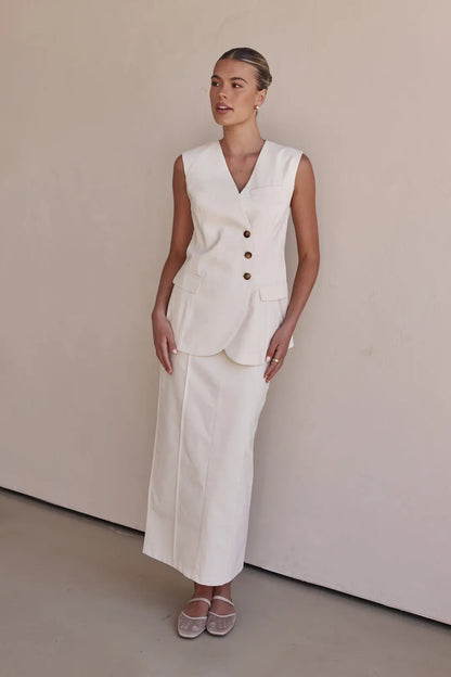 Linen Vest for Women Breathe by November 28