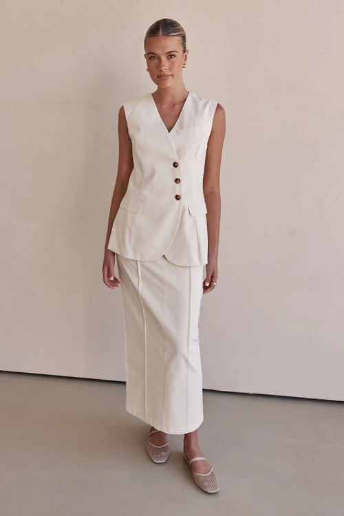 Linen Vest for Women Breathe by November 28