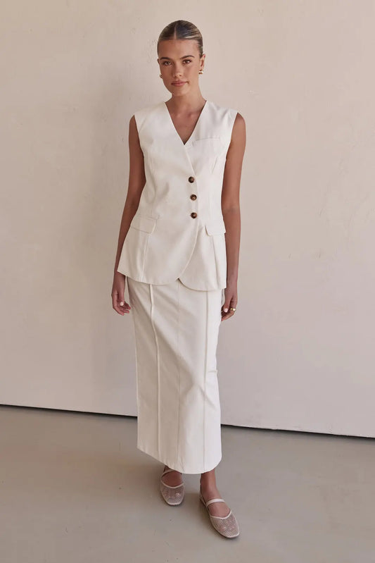 Linen Vest for Women Breathe by November 28