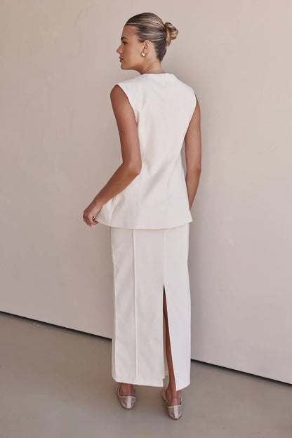 Linen Vest for Women Breathe by November 28