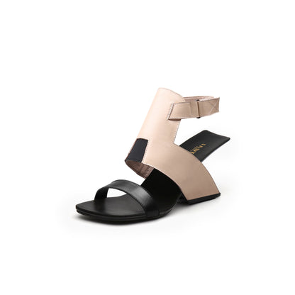 Roman Ankle Strap Leather Sandals Jady Rose