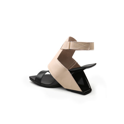 Roman Ankle Strap Leather Sandals Jady Rose