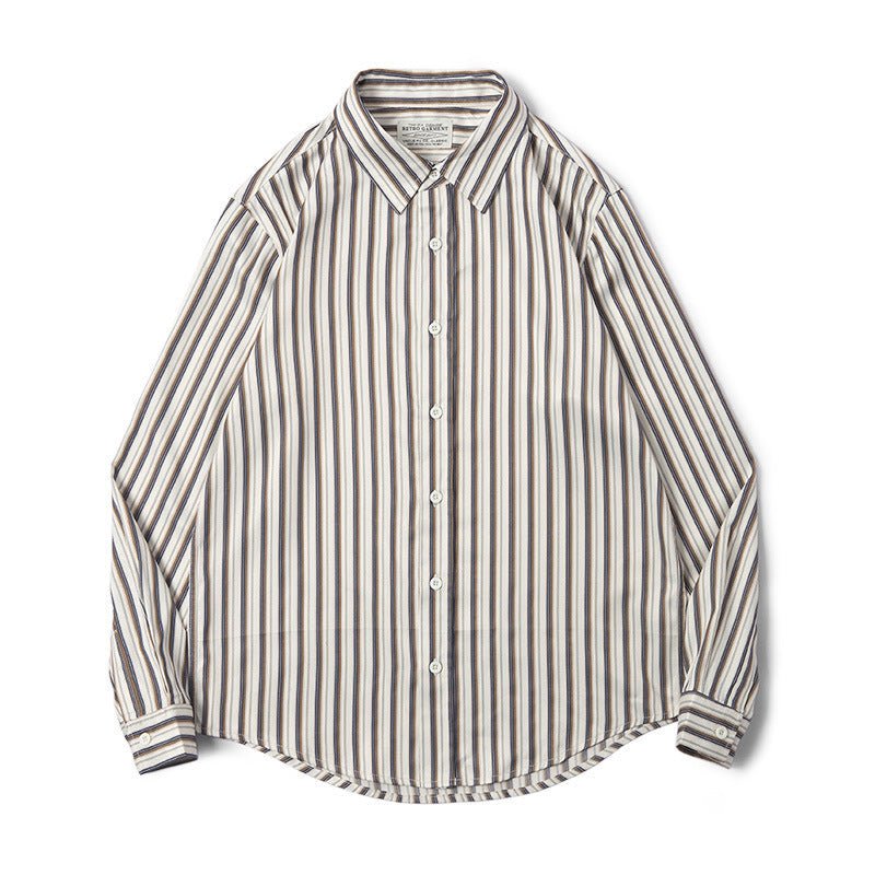 Romano Striped Dress Shirt - Giovanni Battaglia