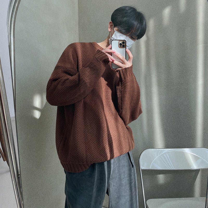 Round Neck Sweater - Giovanni Battaglia