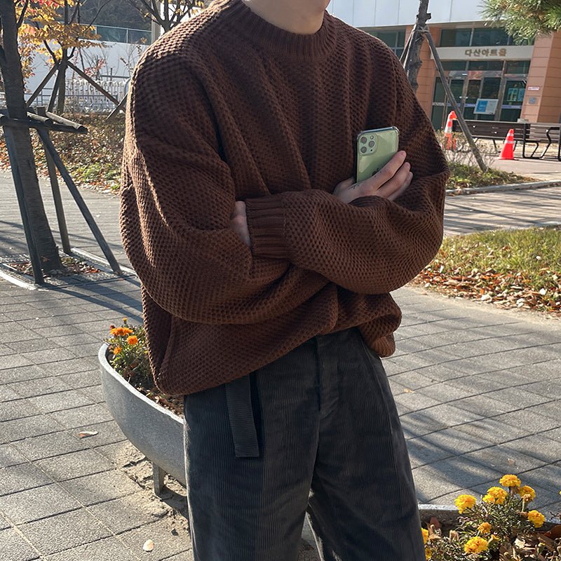 Round Neck Sweater - Giovanni Battaglia