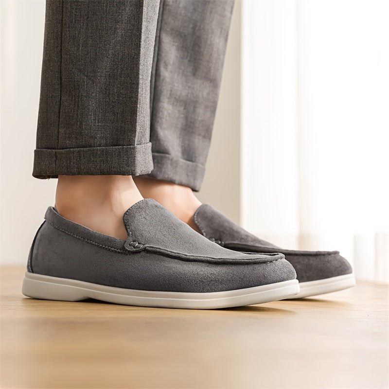 Samtweicher Freizeit Loafer aus Velour - Wildleder mit Komfortsohle - Giovanni Battaglia