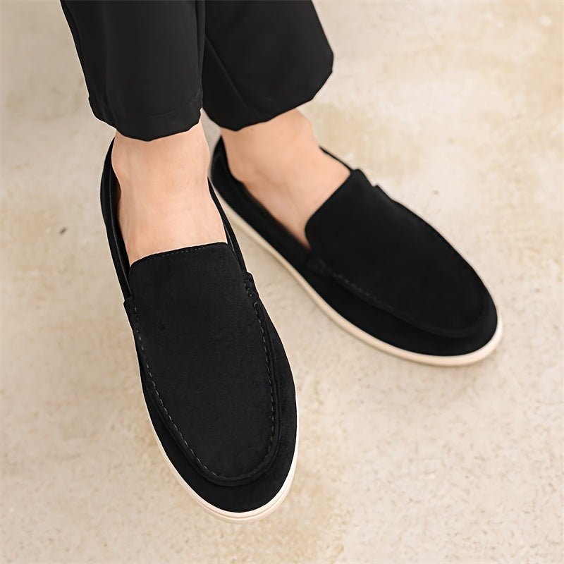 Samtweicher Freizeit Loafer aus Velour - Wildleder mit Komfortsohle - Giovanni Battaglia