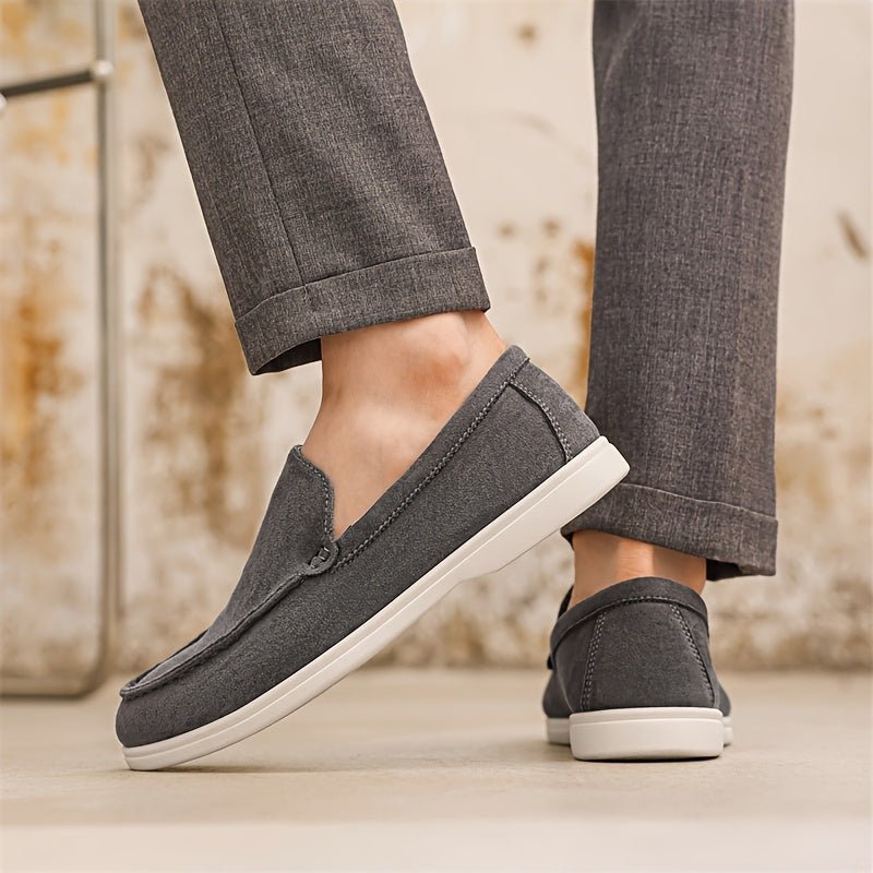 Samtweicher Freizeit Loafer aus Velour - Wildleder mit Komfortsohle - Giovanni Battaglia