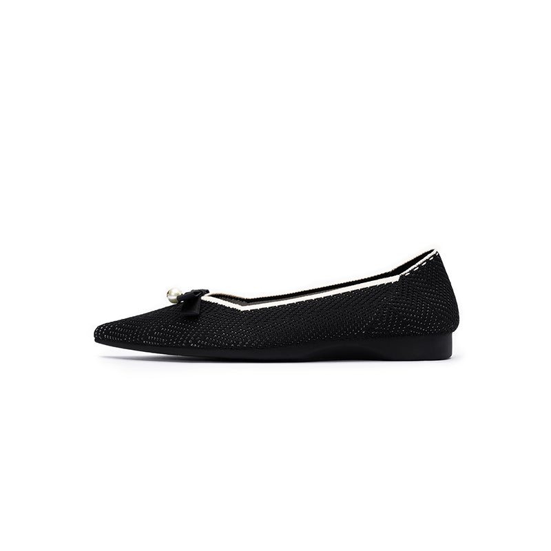 Sarah Pearl Bow Flats MALOVE MZ