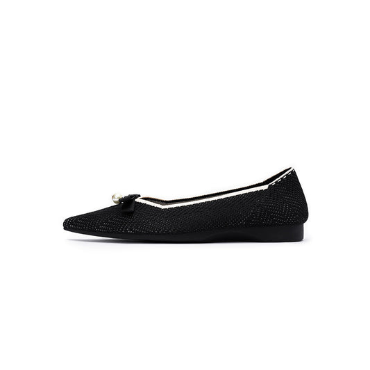 Sarah Pearl Bow Flats MALOVE MZ